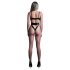 Allure Crave Me - body - latex look, transparant - zwart