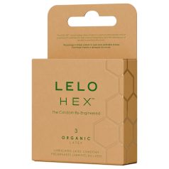 LELO Hex Organic - krachtige condooms (3 stuks)