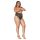 Dreamgirls - hoge taille kanten slip (zwart)