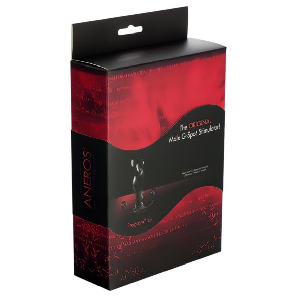 Aneros Black Ice - prostaat dildo - zwart