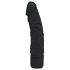 Classic Get Real - levensechte siliconen vibrator (zwart)