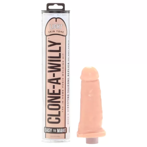 Clone-a-Willy - penis replica set - met vibrator - silicone molding