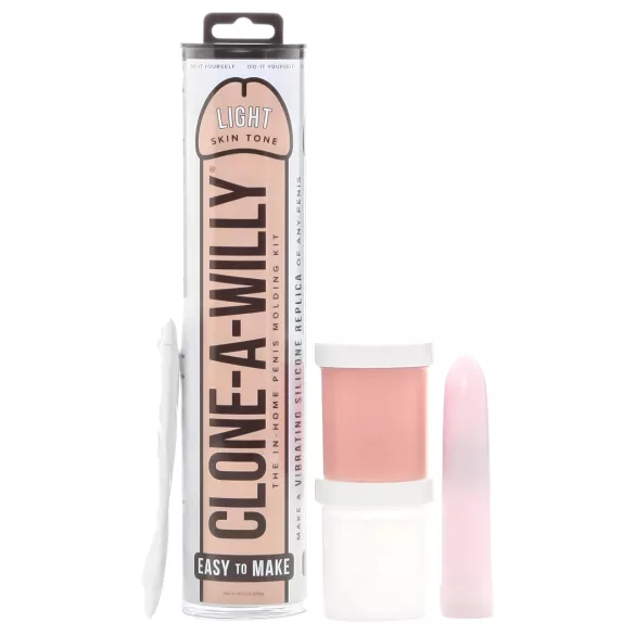 Clone-a-Willy - penis replica set - met vibrator - silicone molding