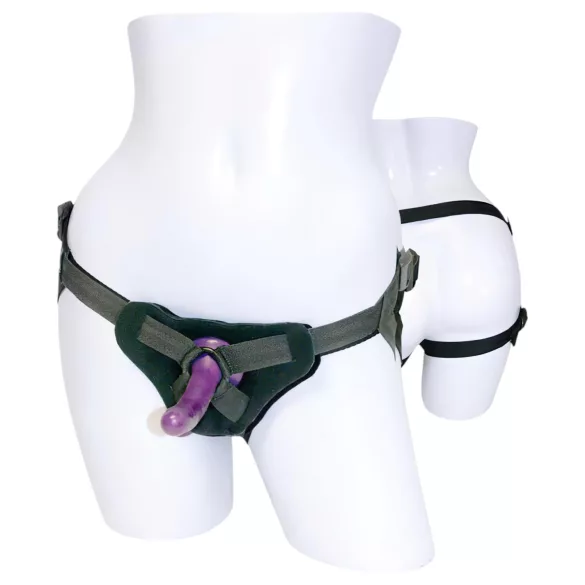 Sportsheets - strap-on dildo - siliconen - paars