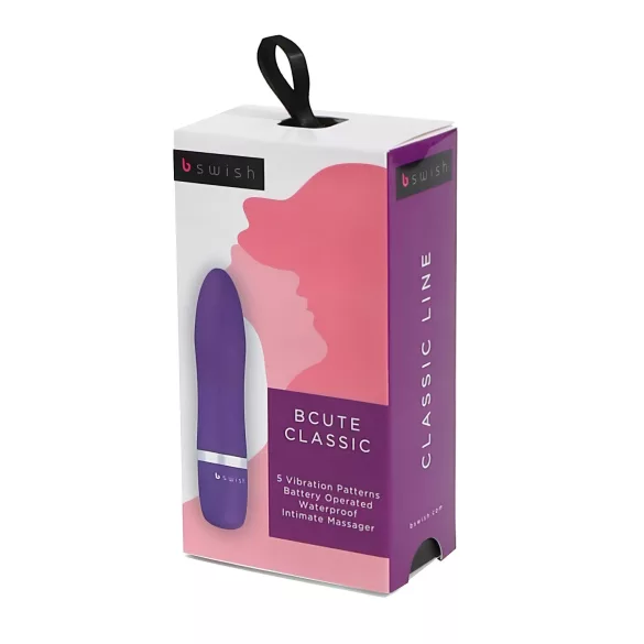 B SWISH Bcute Classic - mini vibrator - waterdicht - paars