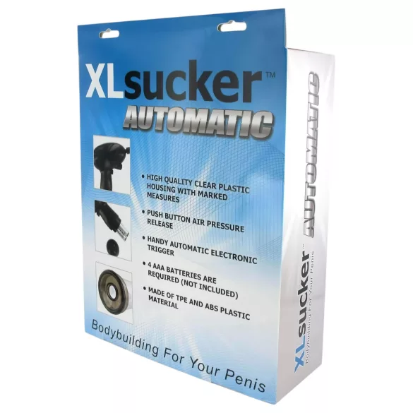 XLSUCKER - automatische penispomp - transparant
