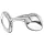 Njoy - anaal plug groot - metaal zilver
