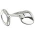 Njoy L - grote metalen buttplug (zilver)