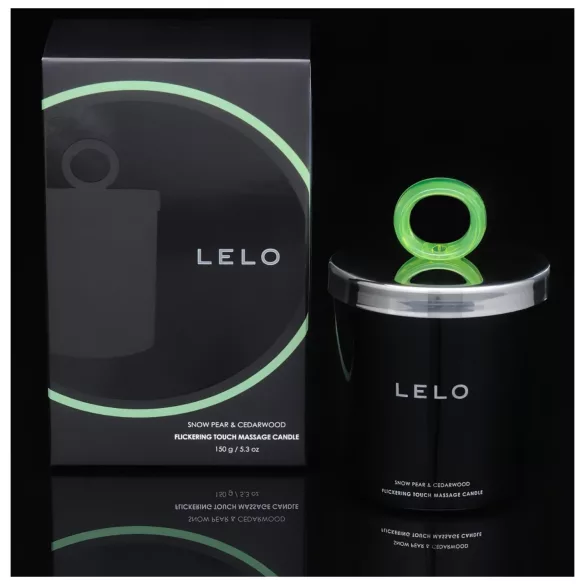 LELO - massagekaars - schapenpeer en cederhout - 150g