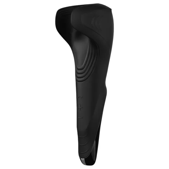 Satisfyer Men Wand - oplaadbare penistop vibrator - waterdicht - zwart