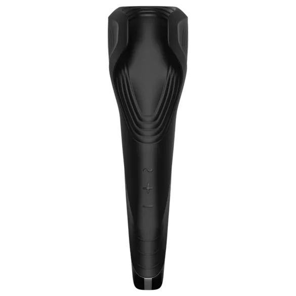 Satisfyer Men Wand - oplaadbare penistop vibrator - waterdicht - zwart