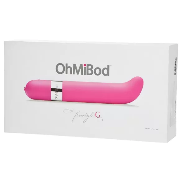 OhMiBod Freestyle G - draadloos, muziekgestuurd G‑spot vibrator (roze)