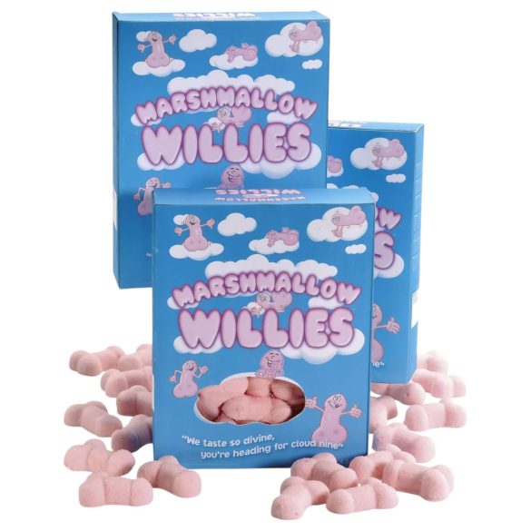 Marshmallow - roze spekjes in grappige vorm (140g)