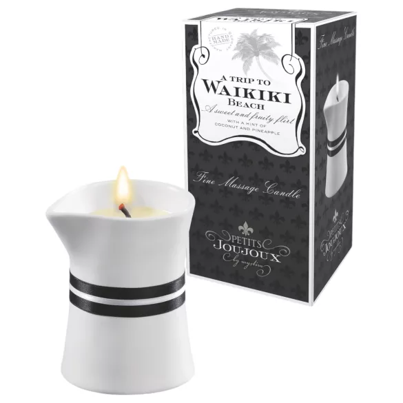 Petits Joujoux Waikiki - massagekaars - kokos ananas geur - 120ml