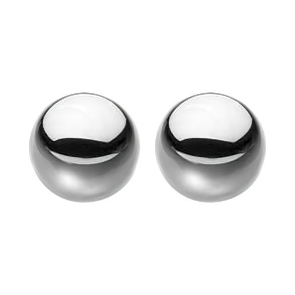 S&M - afzonderlijke stalen Ben Wa-balletjes (zilver)