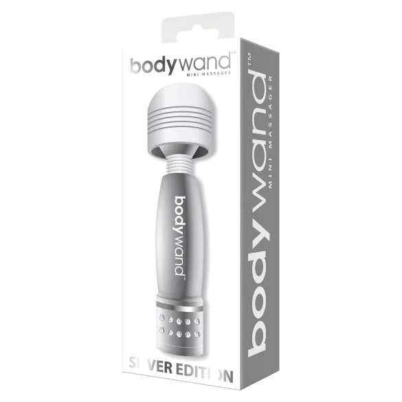 Bodywand - mini vibrator massager - zilverkleurig