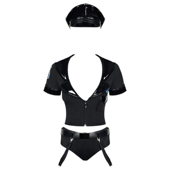 Obsessive Police - politie kostuum set - dames - maat S/M