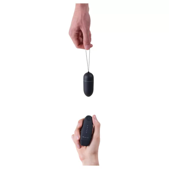 B SWISH - vibratie ei met afstandsbediening - zwart