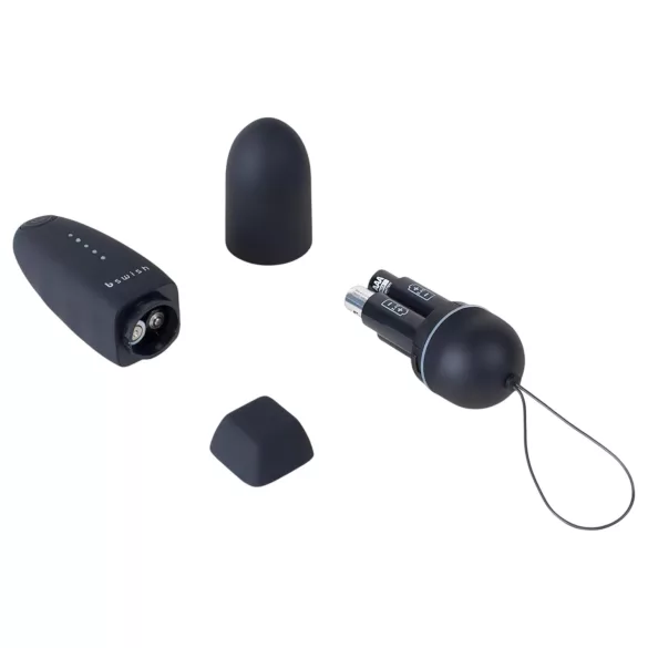 B SWISH - vibratie ei met afstandsbediening - zwart