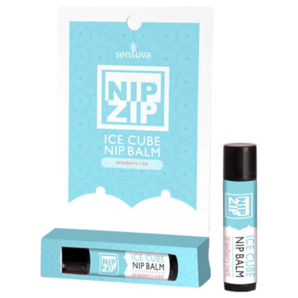 Sensuva Nip Clip - Verfrissende tepelgel - Aardbei & Mint (4 g)