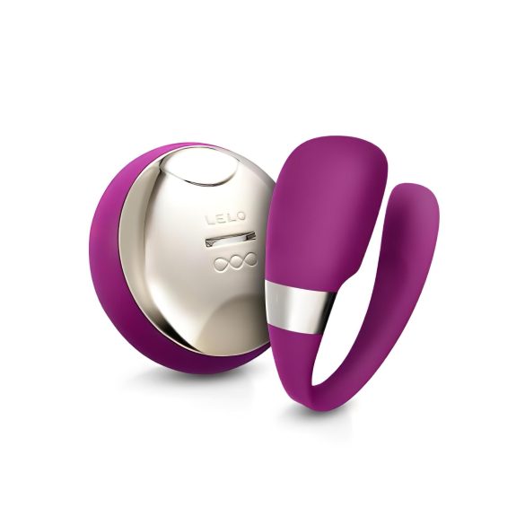 LELO Tiani 3 - paars koppelvibrator van siliconen