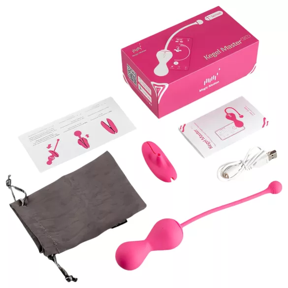 Magic Motion Kegel Master - App-gestuurde vibrerende geishabal (roze)