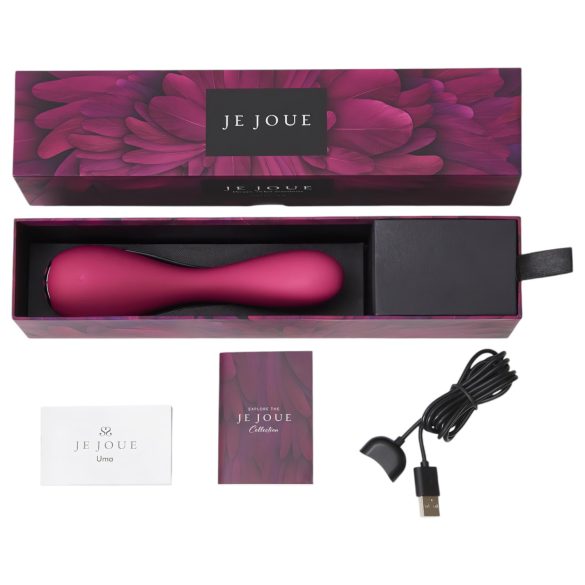 Je Joue Uma - oplaadbare, waterdichte G-spot vibrator (roze)