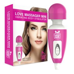 Love Wand - mini massagestafje vibrator (roze)