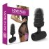 Love Plug - mini anale vibrator (zwart)