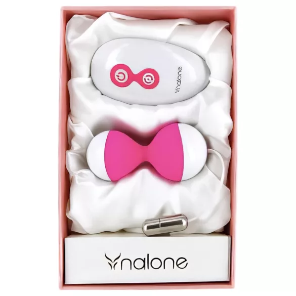NALONE Miu Miu - oplaadbare draadloze geisha ballen duo - siliconen roze