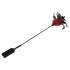 S&M - zweep en tickler - rood