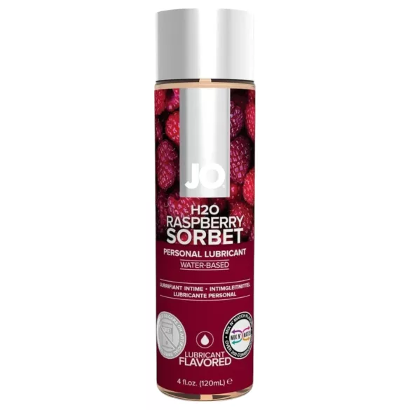 System JO - H2O frambozensorbet - glijmiddel op waterbasis (120 ml)
