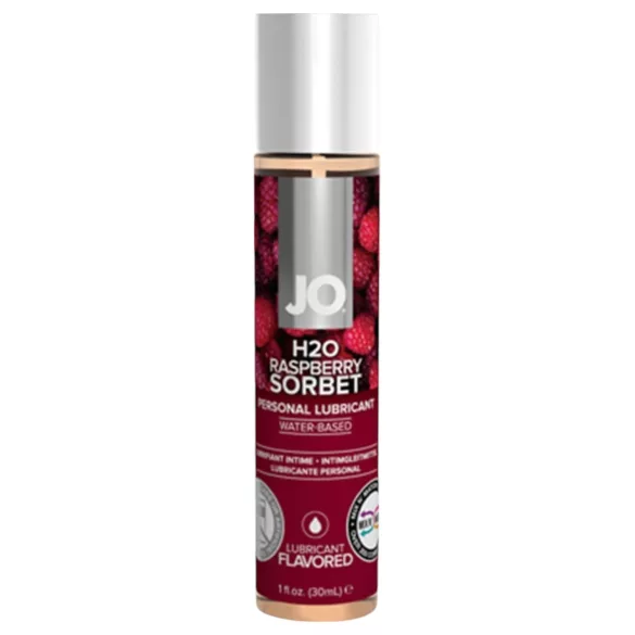 JO H2O - glijmiddel op waterbasis - frambozen sorbet - 30ml
