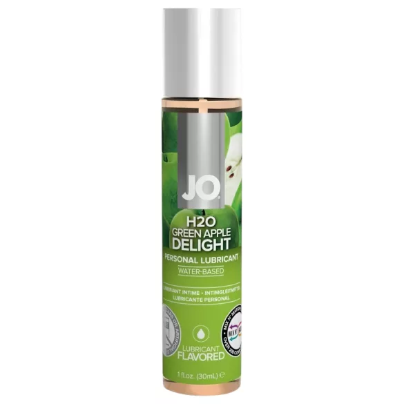 System JO - H2O - glijmiddel op waterbasis - groene appel (30 ml)