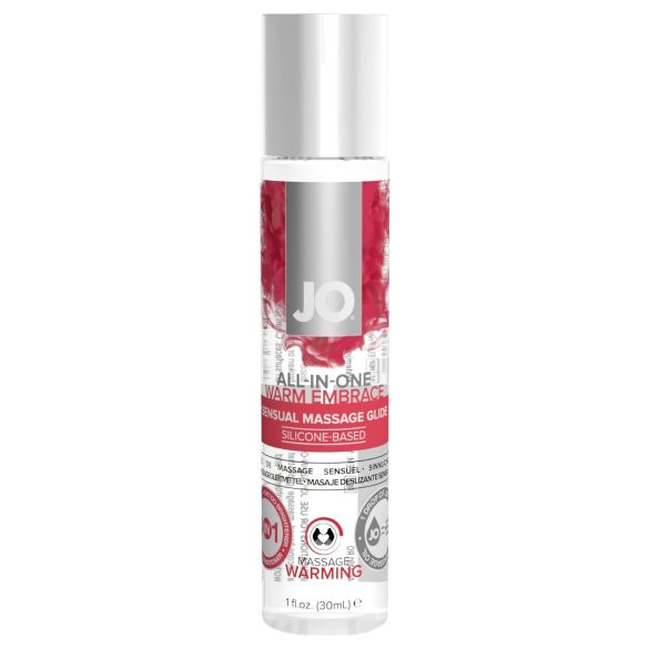 System JO All-in-One - verwarmende glijmiddel & massagegel (30ml)