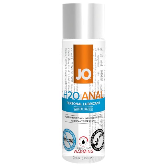 JO H2O Anaal Verhitten - Verwarmend glijmiddel (60ml)