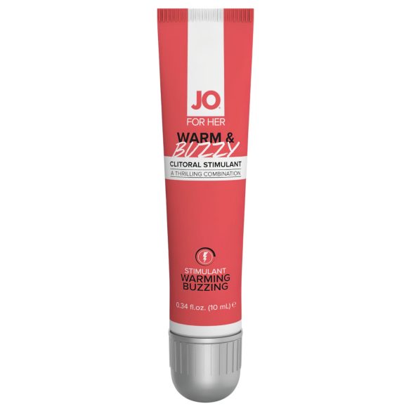 JO WARM & BUZZY - clitoris gel voor vrouwen (10ml)