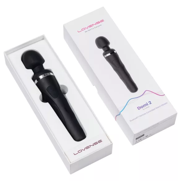 Lovense Domi 2 - App-gestuurde massagevibrator (zwart)