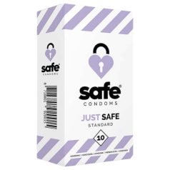 SAFE Just Safe - standaard condooms - vanille (10st)