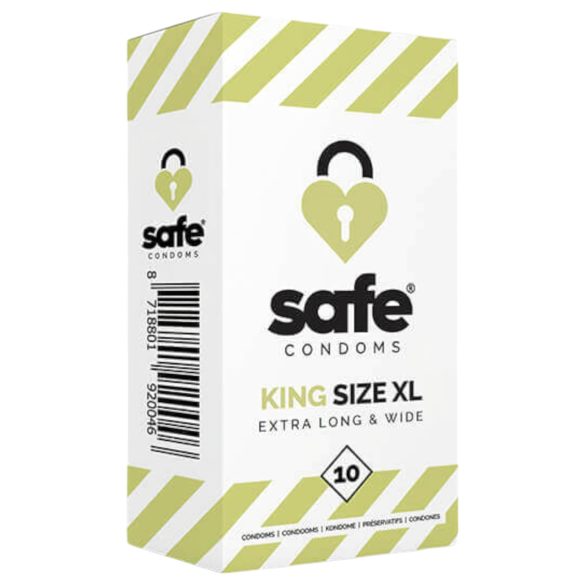 SAFE King Size XL - extra groot condoom (10 stuks)