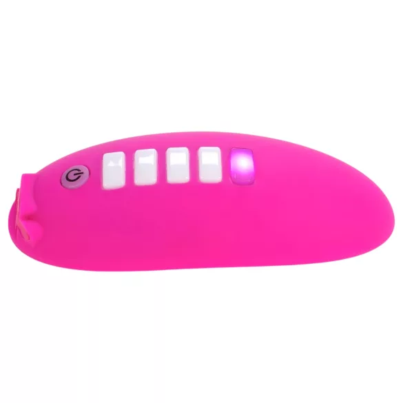 OhMiBod Lightshow - App-gestuurde clitoristriller met LED-licht (roze)