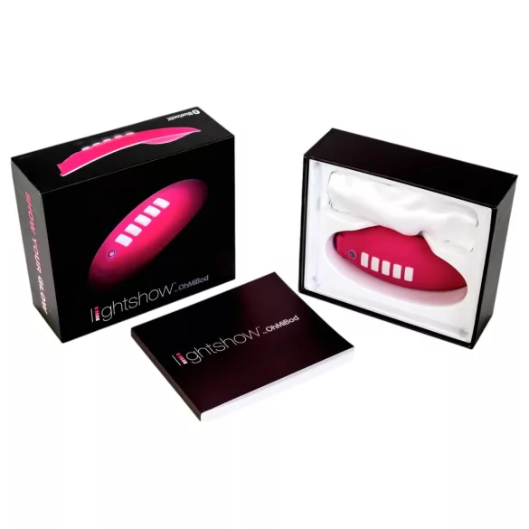 OhMiBod Lightshow - App-gestuurde clitoristriller met LED-licht (roze)