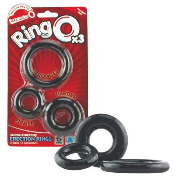 Screaming O - siliconen penisset (3 stuks)