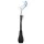 Perfect Fit Ergoflo Director - anale douche - zwart