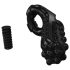 Bathmate Vibe Ring Tickle - zwarte vibrerende penisring