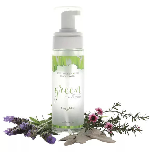 Intimate Earth Green Tee - desinfecterende en reinigende spray (100 ml)