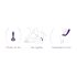 Rianne Duo - Waterdichte, Oplaadbare Duo Vibrator (Paars)