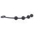 Nexus Excite - 4-parels anale dildo - zwart (klein)