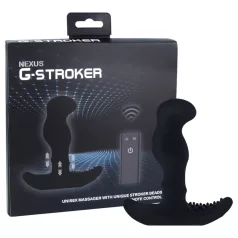  Nexus G-stroker - prostaat vibrator met afstandsbediening - zwart