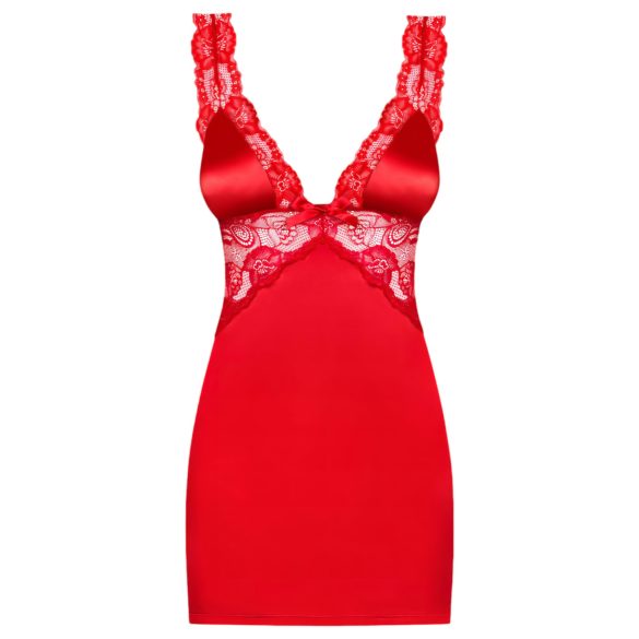 Obsessive Secred - babydoll nachtjurk - rood - L/XL